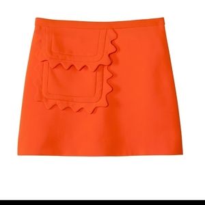 Victoria Beckham for target orange skirt